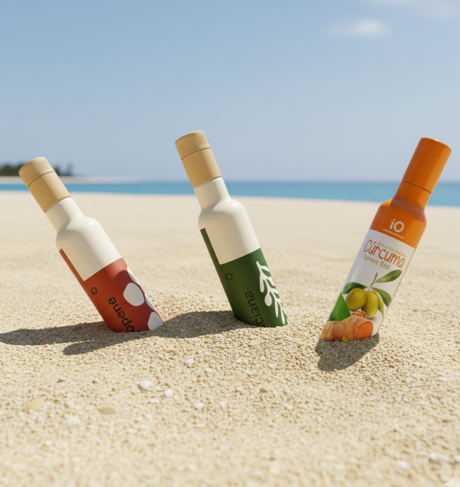 SELECCION 01. iO Cúrcuma 250 ml + iO Lecciana 250 ml + iO Lycopene 250 ml